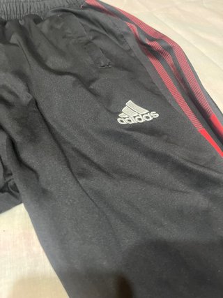 Chándal Adidas Manchester United Negro/Rojo