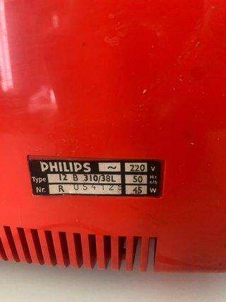 Televisore Philips Vulcano 12 vintage