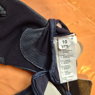 Guantes Hípica Niño Azul