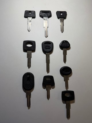 Lote de llaves vírgenes