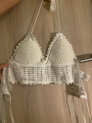 Top Shein Crochet Verano Talla XS