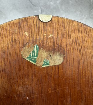 Antiguo panel religioso Virgen María