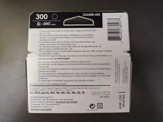 Cartuccia inchiostro HP 300 Nero originale CC640EE