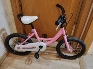 Bicicleta infantil rosa
