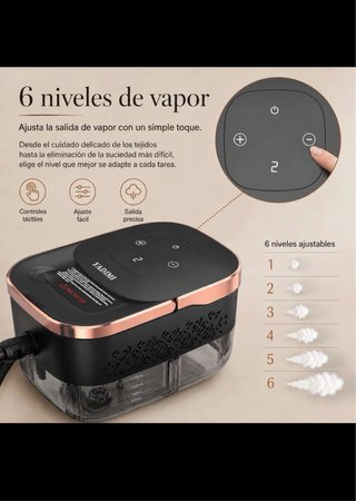 Limpiador a Vapor Profesional 1500W