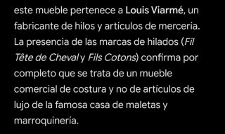 Cajonero frances muy Antiguo, de Louis Viarme