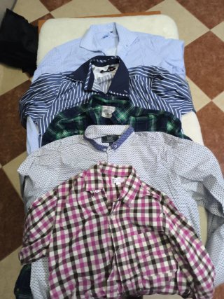 Lote 5 Camisas Hombre