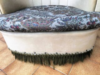 Pareja de butacas Vintage Tapizadas Beige