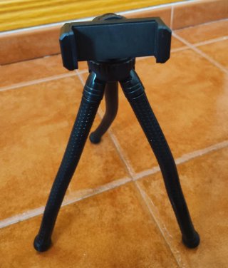Trípode flexible para móvil