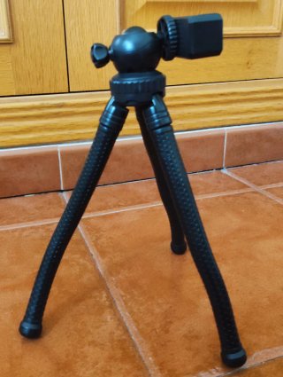 Trípode flexible para móvil