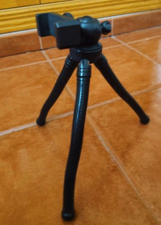 Trípode flexible para móvil