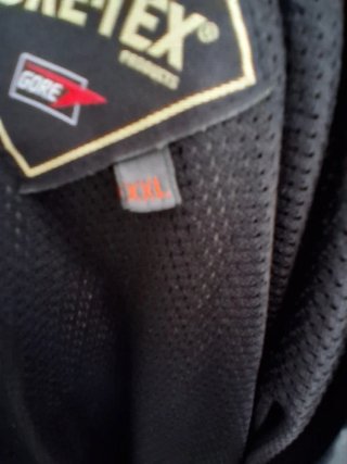 Chaqueta Gore-Tex XXL Negro Doble Forro