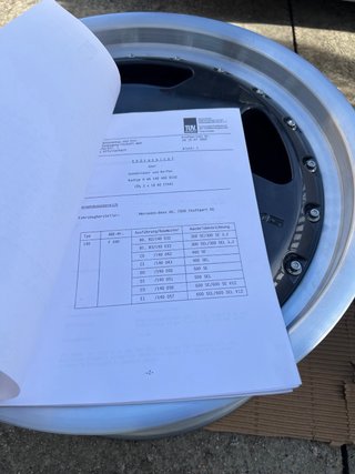 Llantas BBS AMG Aero II 8.5x18 Originales