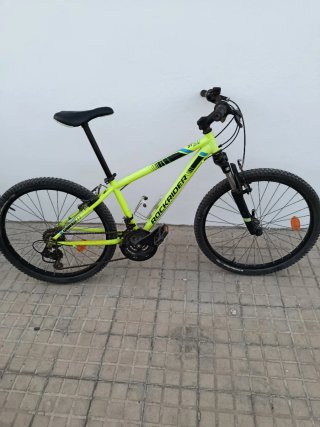 2 Bicicletas Rockrider ST 500 24 Verde