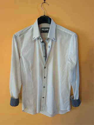 Camicia uomo cotone manica lunga