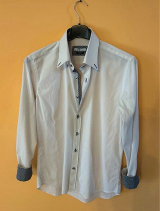 Camicia uomo cotone manica lunga