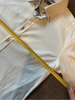Camicia uomo cotone manica lunga