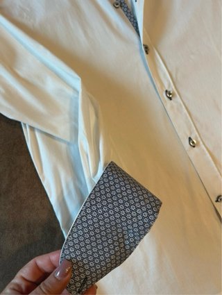 Camicia uomo cotone manica lunga