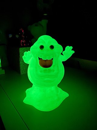 Figura Slimer luminoso 3D