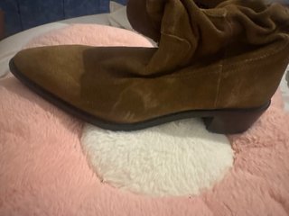 Botas Stradivarius Piel Marrón Talla 40