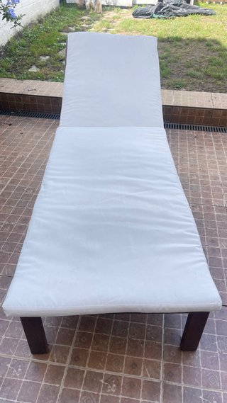 Colchoneta para tumbona.