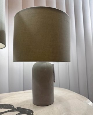 Set 3 Lampade Pietra Beige/Grigio