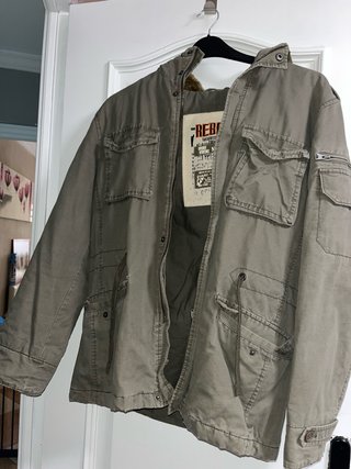 Chaquetón verde militar