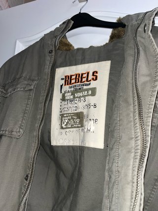 Chaquetón verde militar