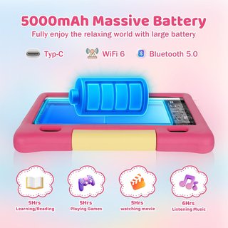 Tablet Bambini Gleeso Android 10 Pollici