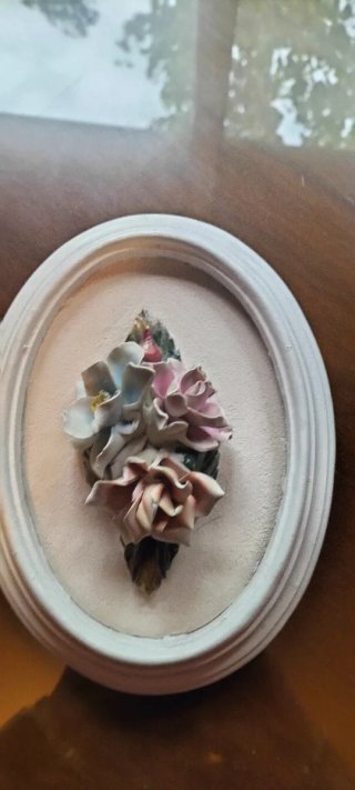 Cuadros Flores Porcelana 3D