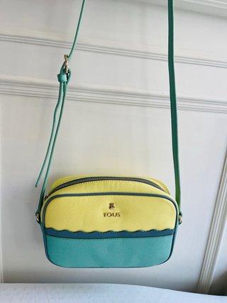 Bolso Tous Amarillo y Turquesa