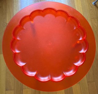 Mesa Vintage Ikea Naranja