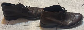 Polacchino Uomo Pelle Marrone N.43