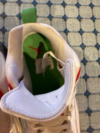 Jordan 45,5 Blanco Rojo
