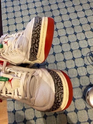 Jordan 45,5 Blanco Rojo