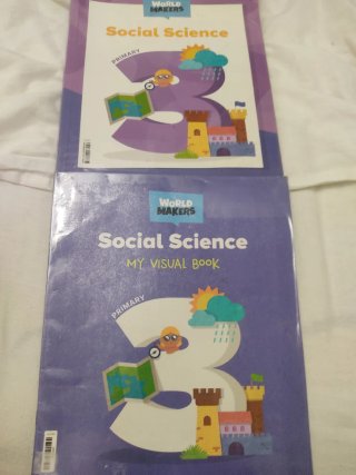 Libro y cuadernillo SOCIAL SCIENCE 3 PRIMARY STUDE