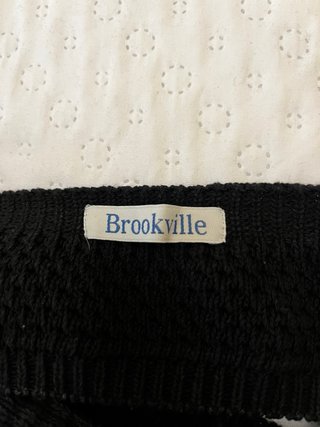 Top negro Brookville talla única