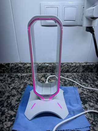 Soporte Auriculares Mars Gaming Blanco