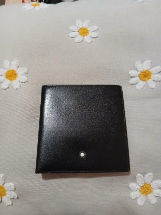 Billetera Tarjetero Montblanc Negra