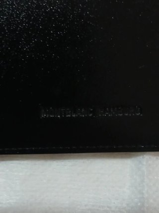 Billetera Tarjetero Montblanc Negra