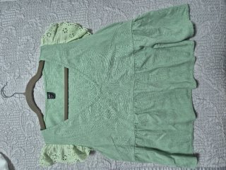 Camisa verde Shein talla M