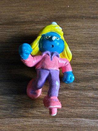 Figura PVC Pitufos Pitufina