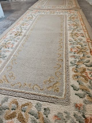 Tappetino per corridoio/piede del letto in rilievo
