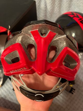 Casco Spiuk Negro y Rojo
