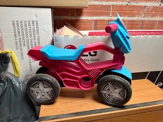 Correpasillos Moto Rosa y Azul