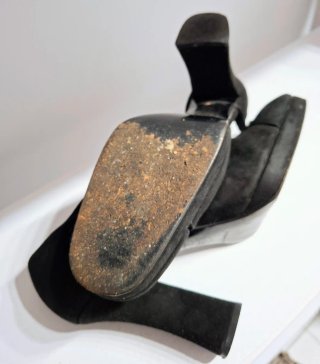 Scarpe Sergio Rossi N°36.5 scamosciate nere