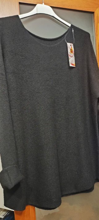 Jersey negro talla única