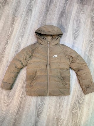 Nike Puffer Jacket Plumífero Marrón Caqui Talla M