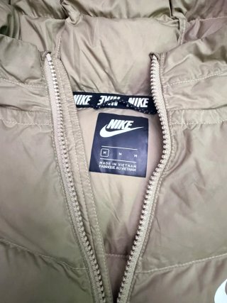 Nike Puffer Jacket Plumífero Marrón Caqui Talla M