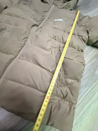 Nike Puffer Jacket Plumífero Marrón Caqui Talla M